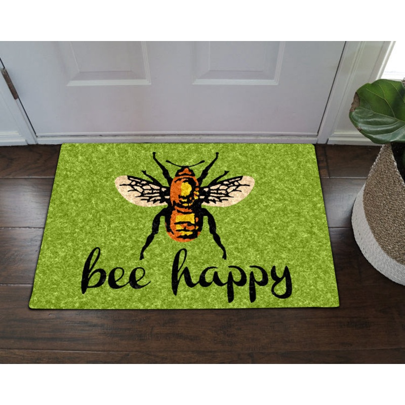 Bee Happy CLA1710032D Non-slip Door mats
