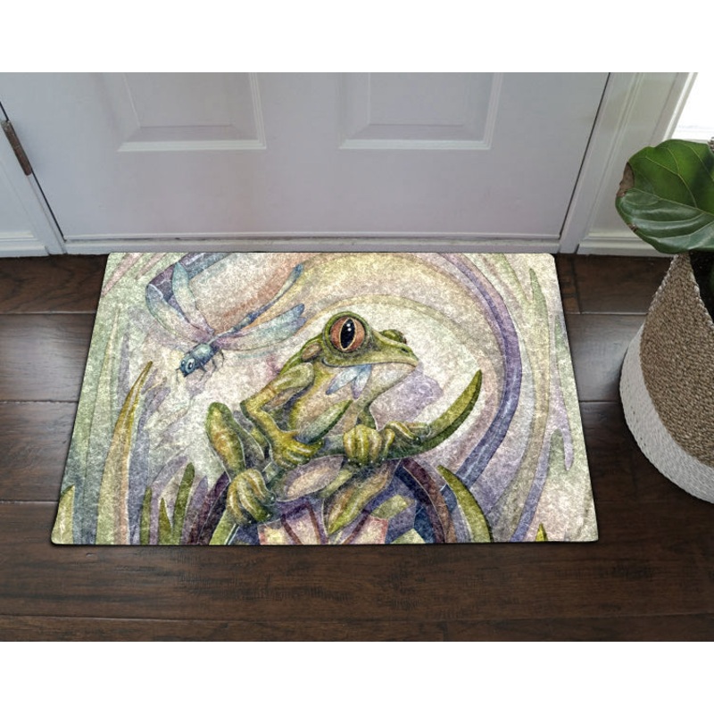 Frog And Dragonfly DD05100075D Non-slip Door mats