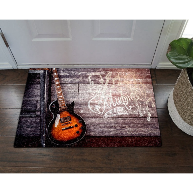 Guitar HN011029D Non-slip Door mats