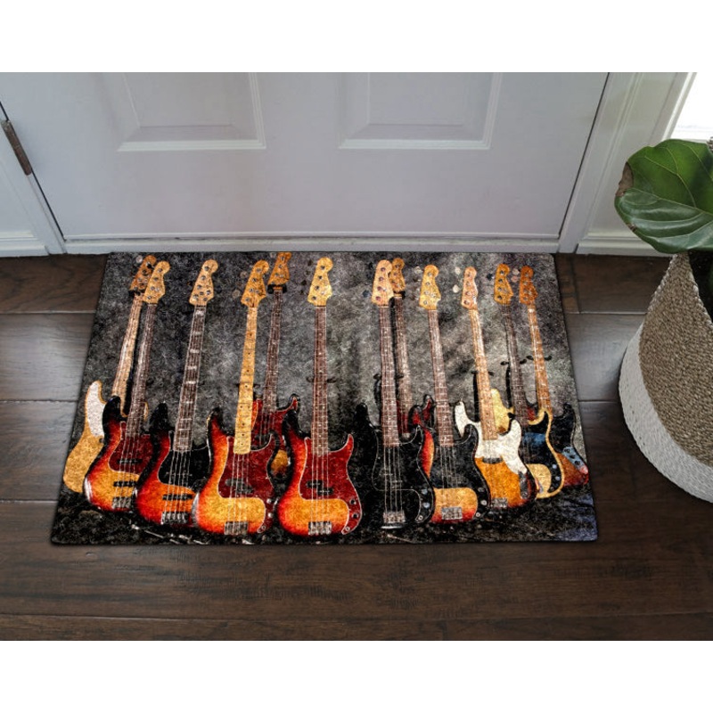 Guitar HN270922D Non-slip Door mats