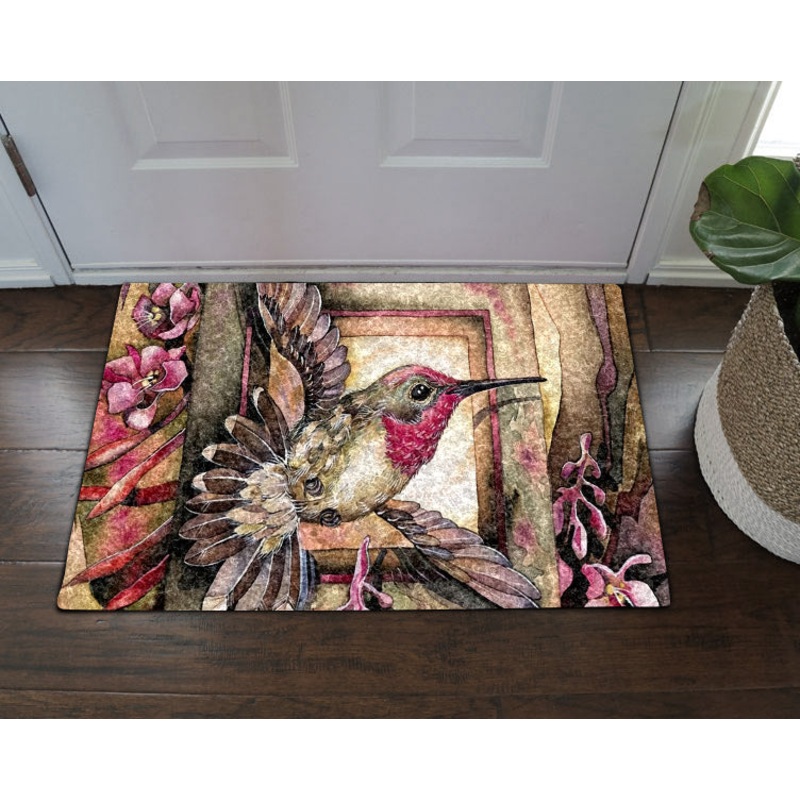 Hummingbird And Orchid DD05100085D Non-slip Door mats
