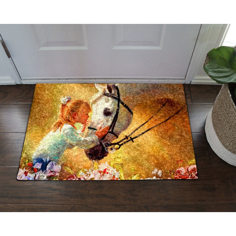Love Horse HN040909D Non-slip Door mats