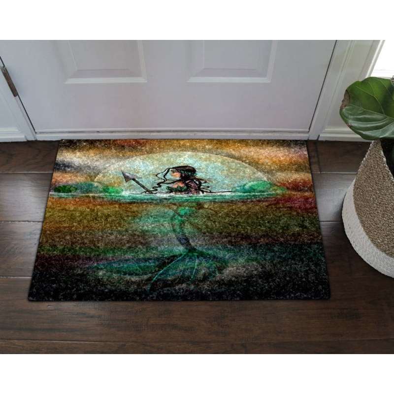 Mystic Sea Mermaid Fantasy HN05100104D Non-slip Door mats