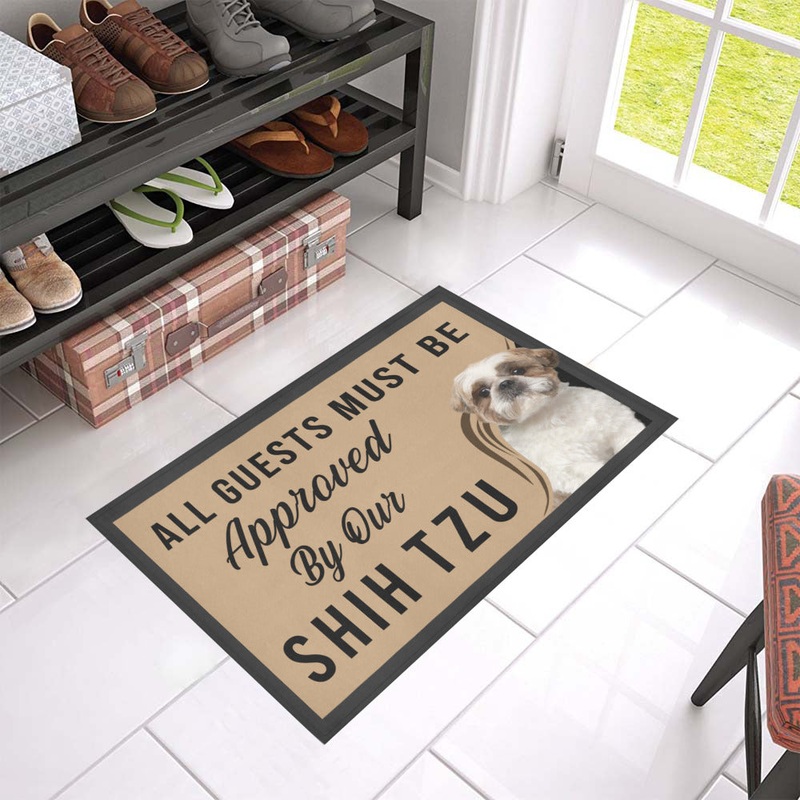 Shih Tzu CL09100178MDD Non-slip Door mats