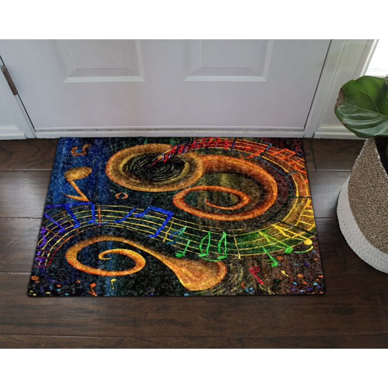 The Art Of Music HN05100146D Non-slip Door mats
