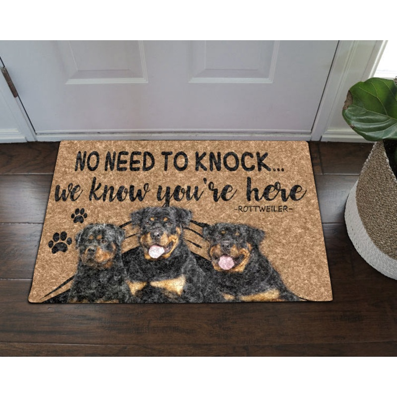 The Rottweiler CLA1710094D Non-slip Door mats