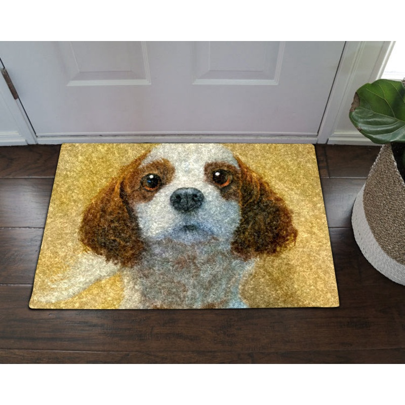 Cavalier King Charles Spaniel CL270821MDD Non-slip Door mats