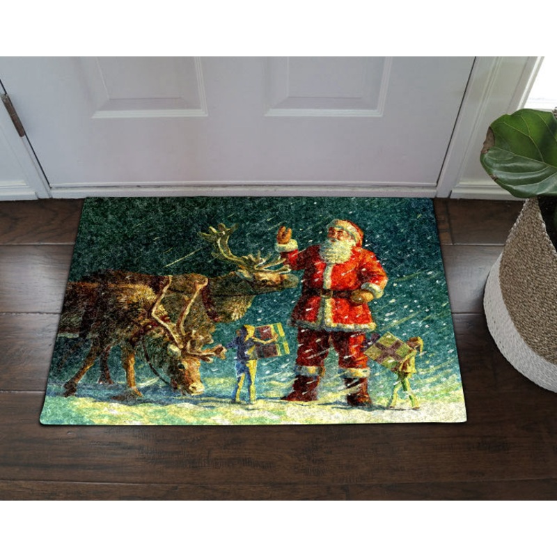 Christmas HN080915MDD Non-slip Door mats