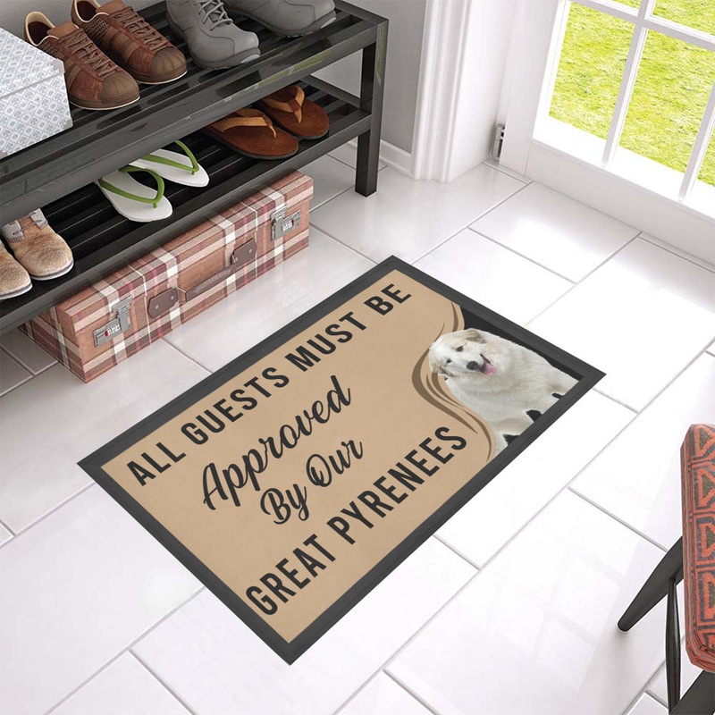 Great Pyrenees CL09100096MDD Non-slip Door mats