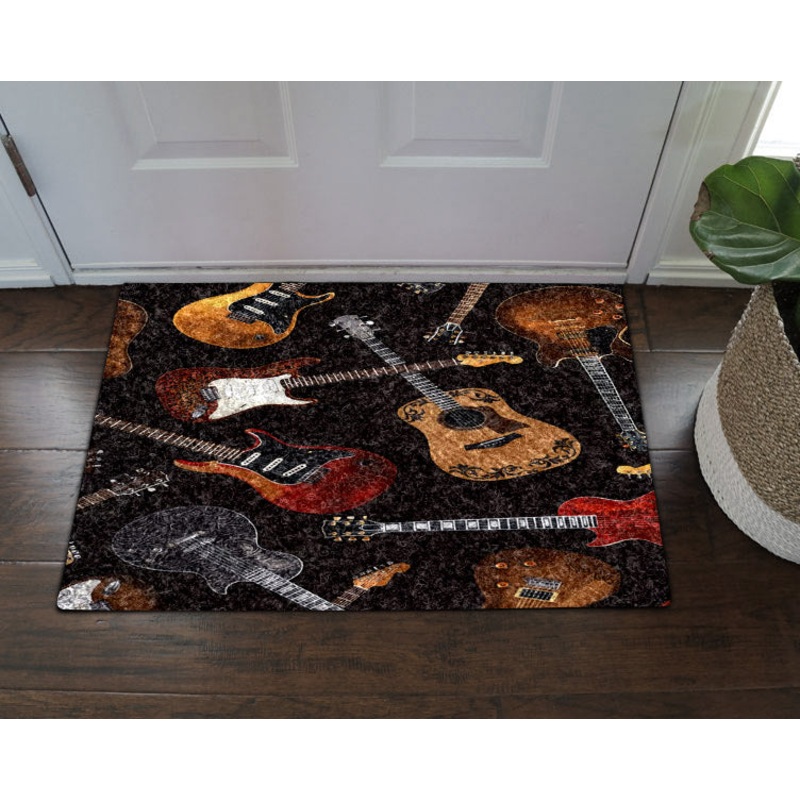 Guitar Music Electric Guitar BT23100093D Non-slip Door mats