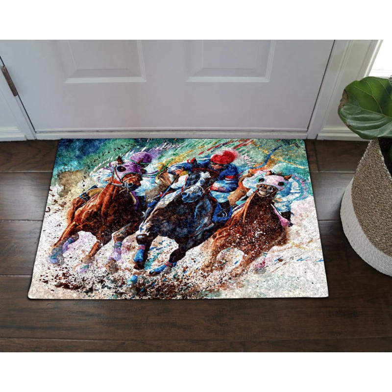 Race Horse VD09100065D Non-slip Door mats