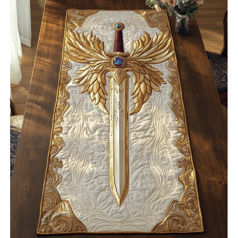Sacred Sword DAI301224292 Quilted Table Runner