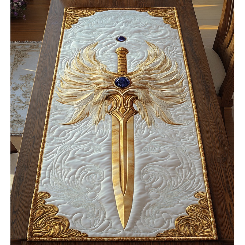 Sacred Sword DAI301224294 Quilted Table Runner