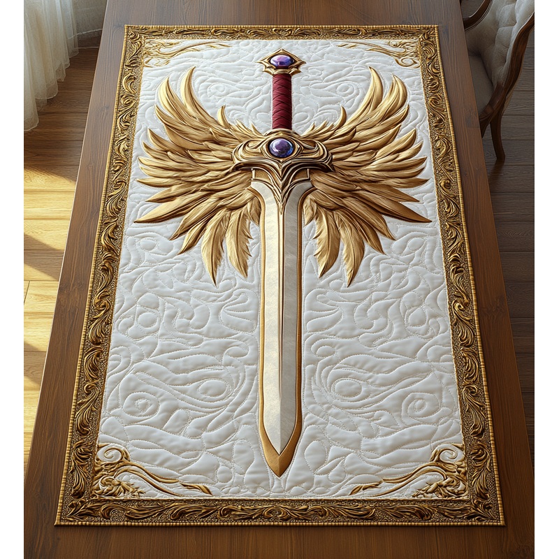 Sacred Sword DAI301224295 Quilted Table Runner