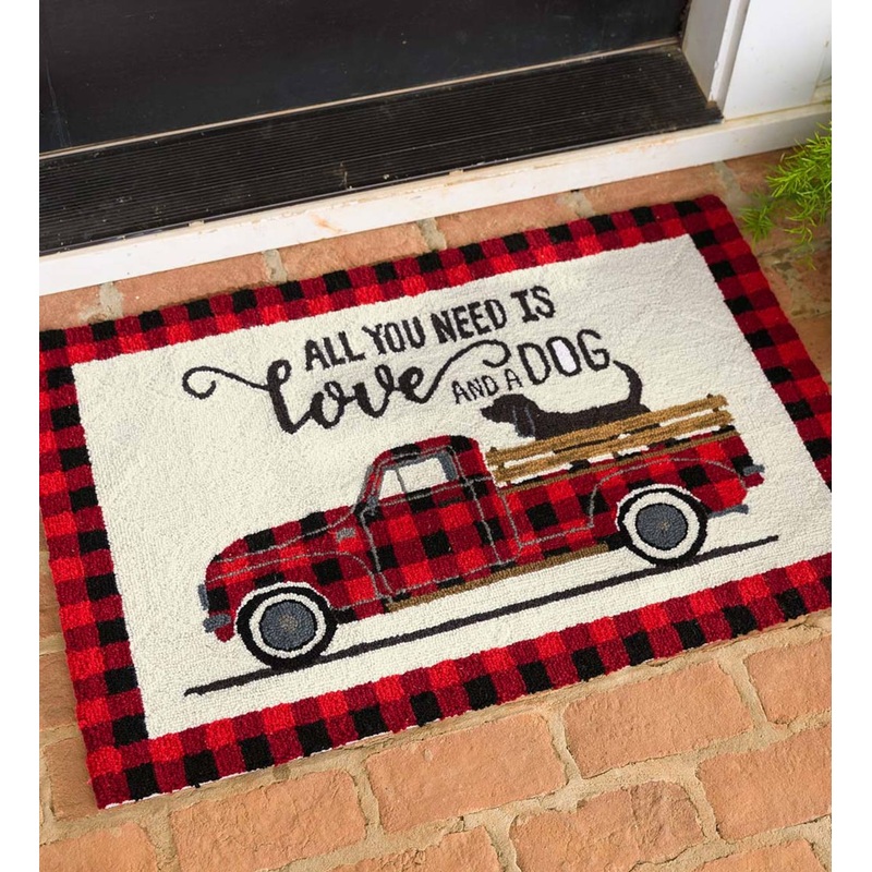 All You Need Is Love And A Dog CLM1610002D Non-slip Door mats
