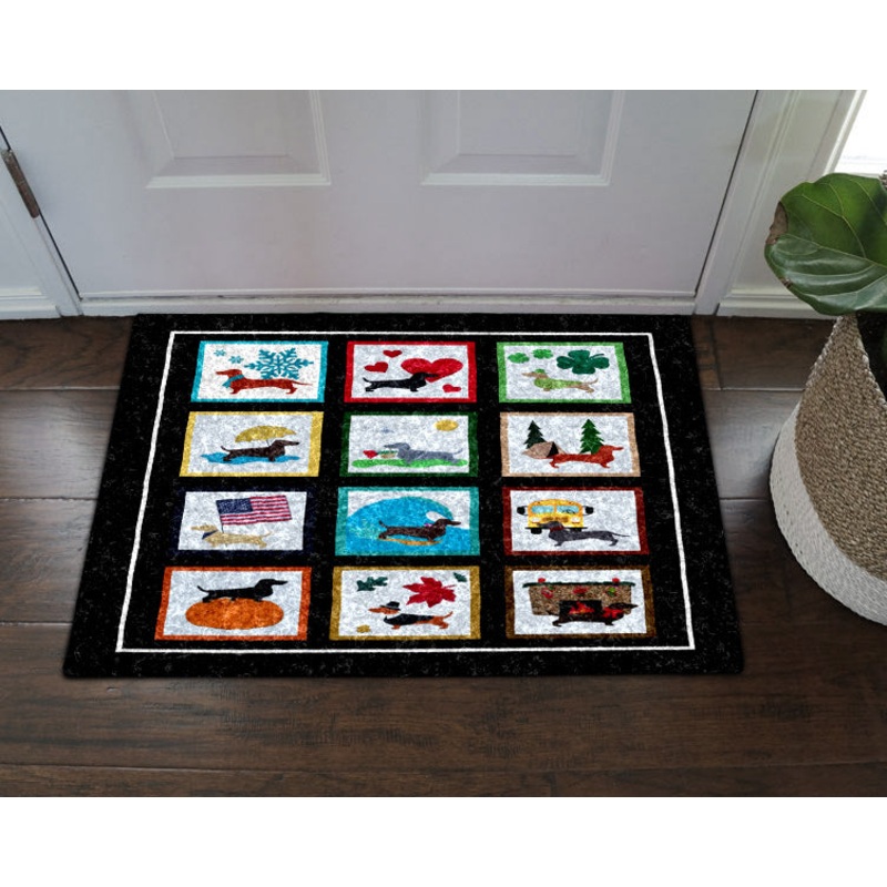 Dachsund CL31100428MDD Non-slip Door mats