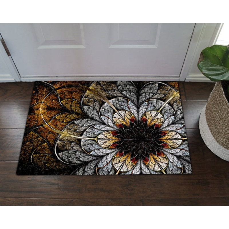 Fractal Art VD16100126D Non-slip Door mats