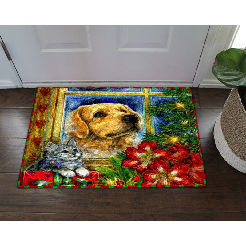 Golden Retriever NT21100103D Non-slip Door mats