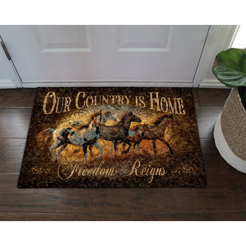 Horses VD05100082D Non-slip Door mats
