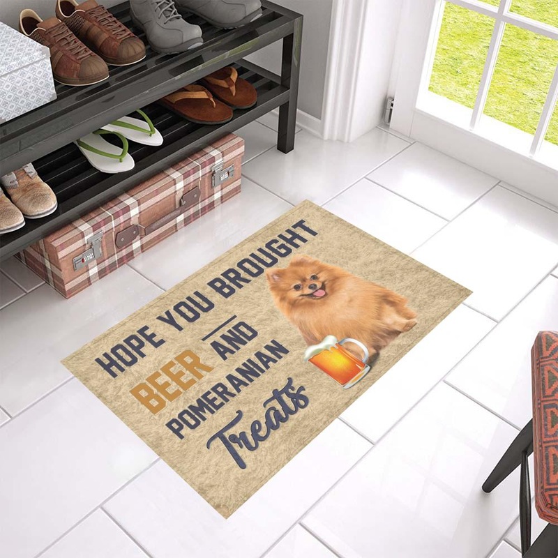 Pomeranian CL02110364MDD Non-slip Door mats