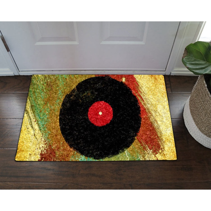 Vinyl Record VD250940D Non-slip Door mats