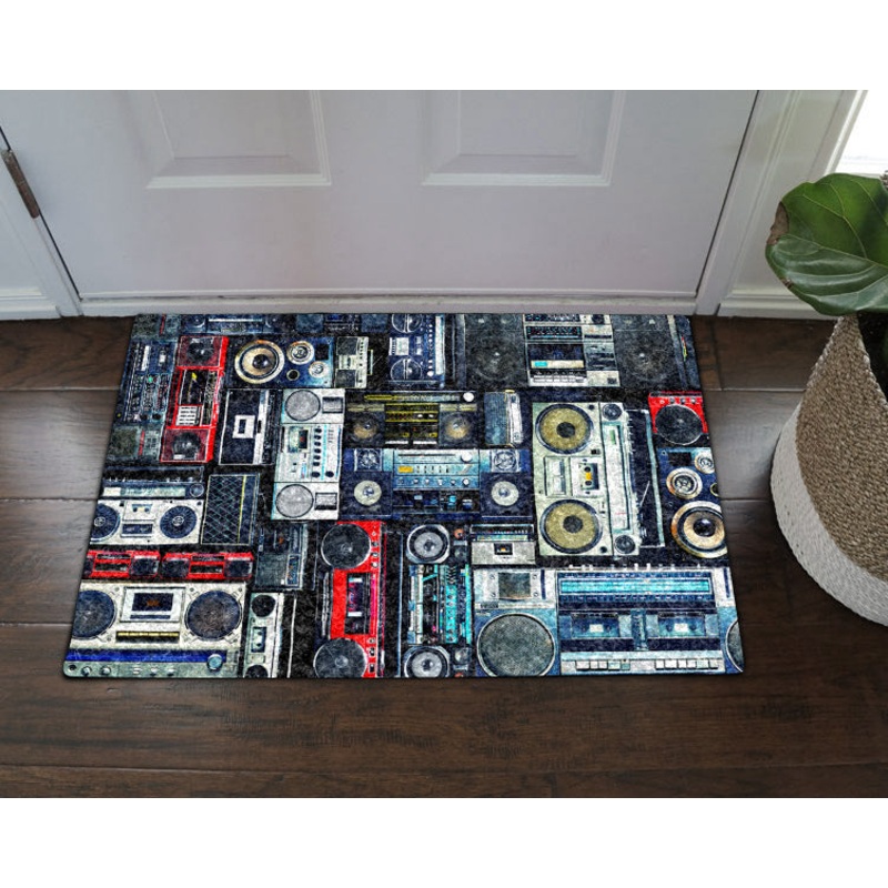 3D Audio Music HN260901D Non-slip Door mats