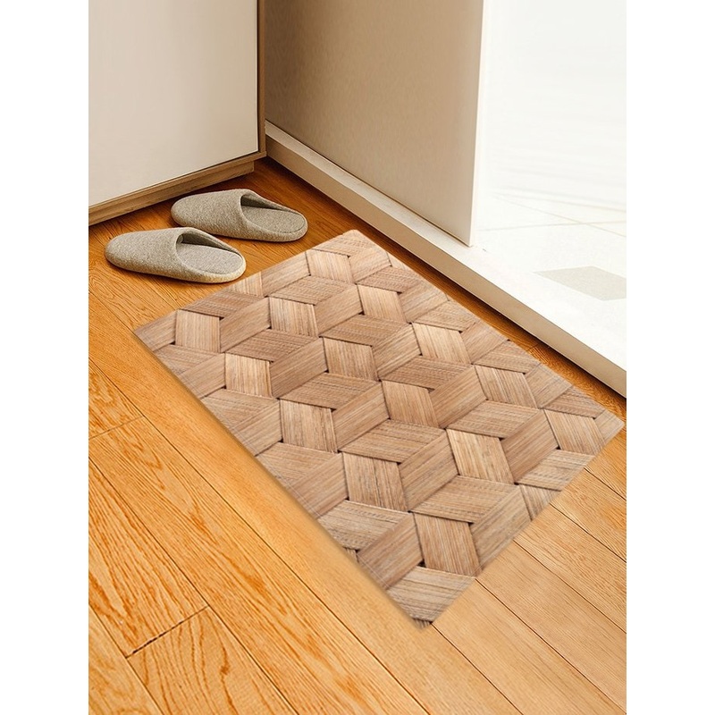 Bamboo Weaving CLH091008D Non-slip Door mats
