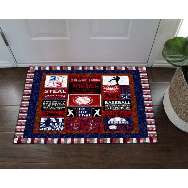 Baseball CL31100021MDD Non-slip Door mats