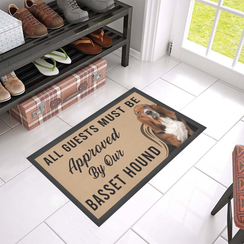 Basset Hound CL09100026MDD Non-slip Door mats
