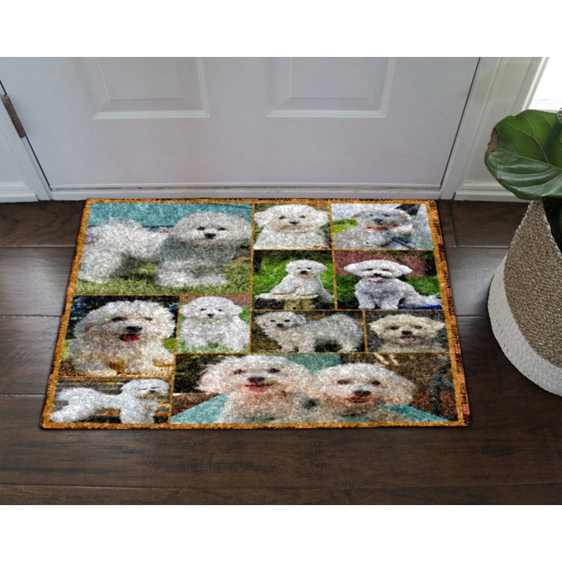 Bichon Frise CL15110008MDD Non-slip Door mats