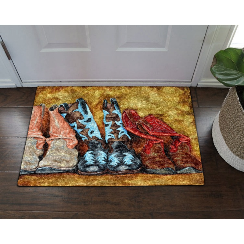 Boots Cowboy VD05100022D Non-slip Door mats
