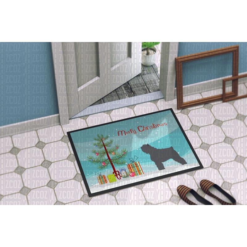 Bouvier Des Flandres Christmas CL21110069MDD Non-slip Door mats