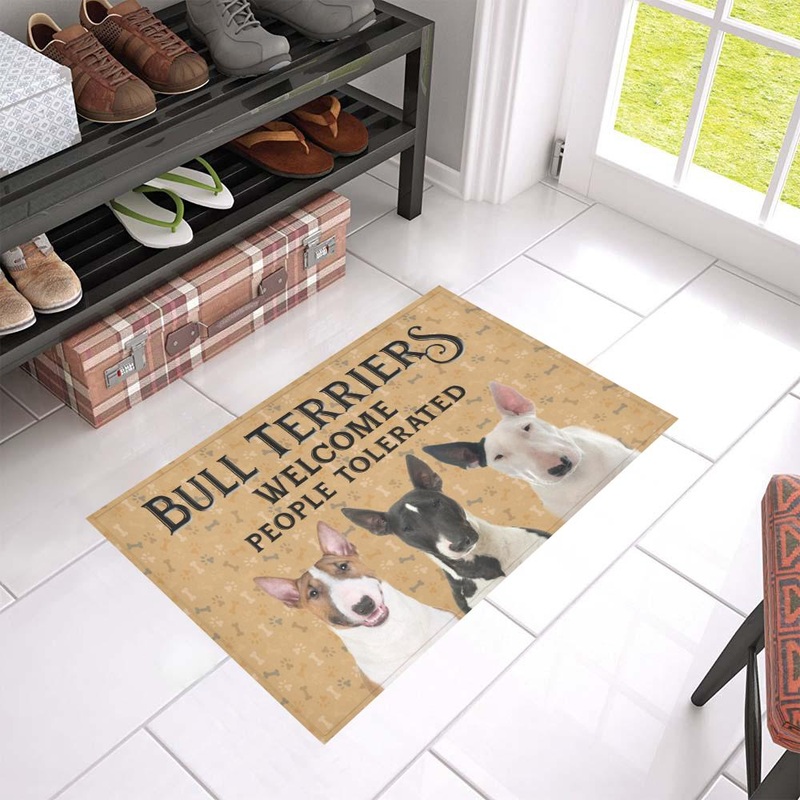 Bull Terrier CL02110076MDD Non-slip Door mats