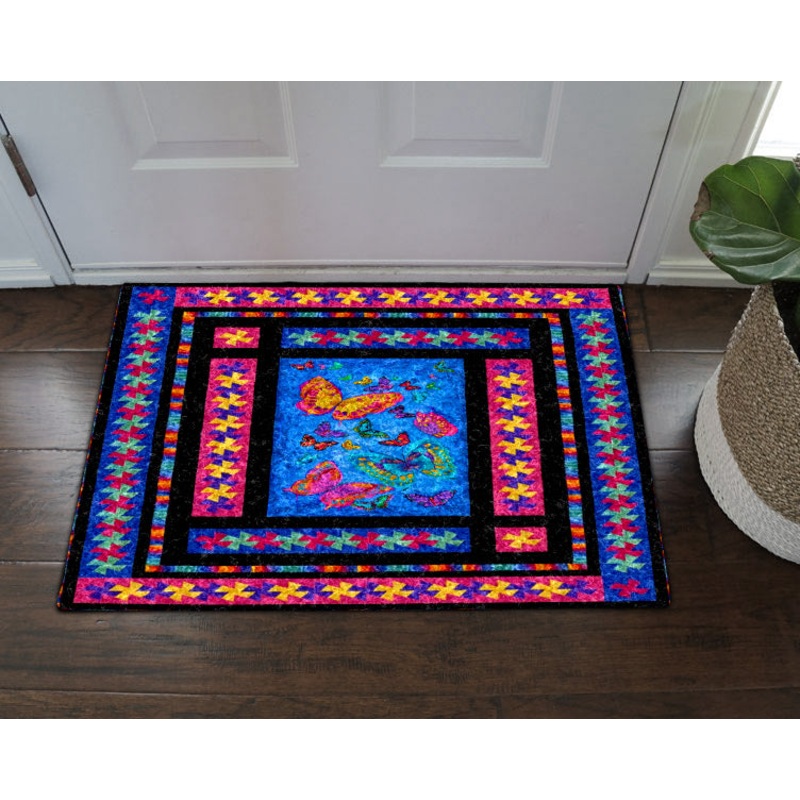 Butterfly Color HN14100022D Non-slip Door mats
