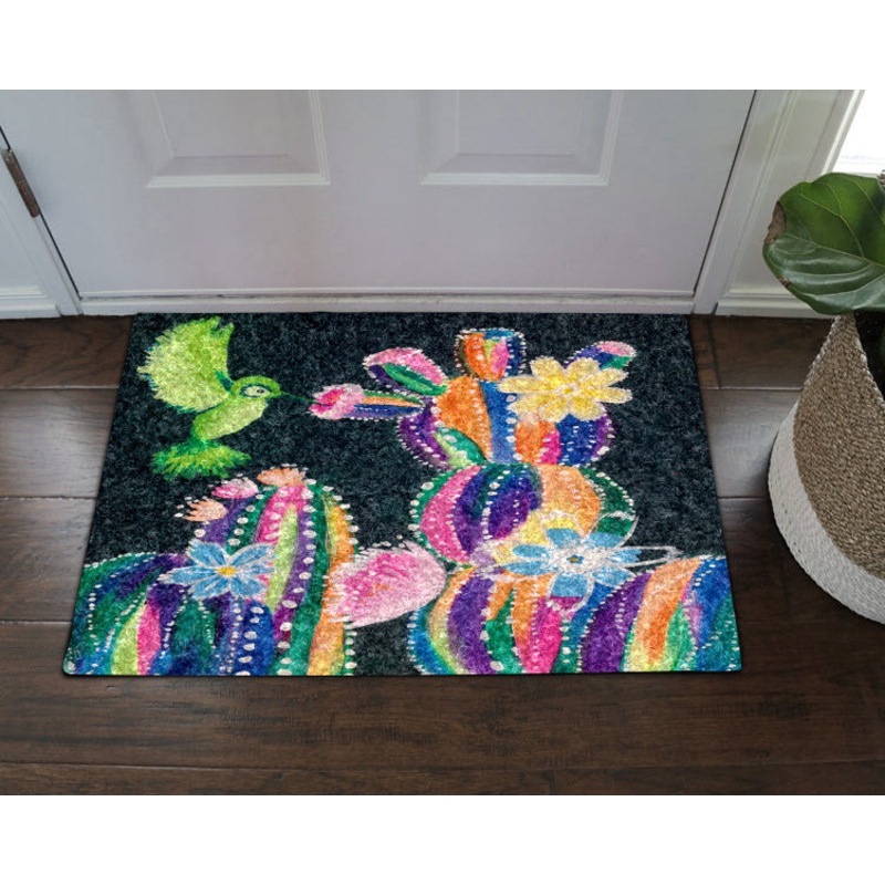 Cactus Hummingbirds VD08100019D Non-slip Door mats