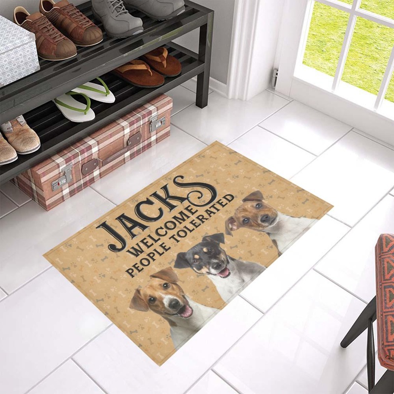 Jack Russell Terrier CL02110303MDD Non-slip Door mats