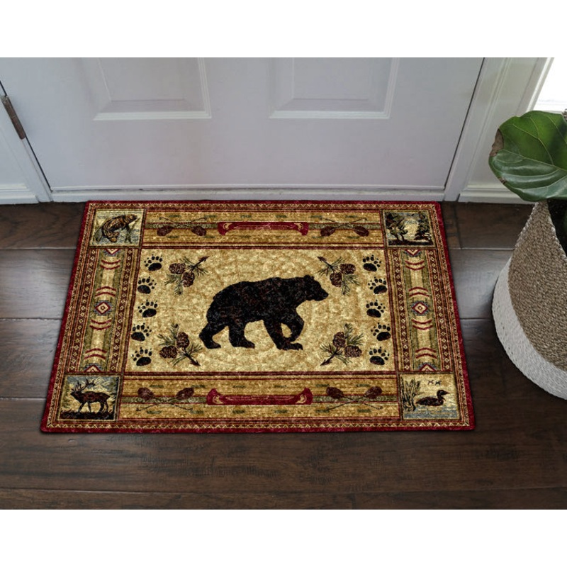 Native American Bear DN08100065D Non-slip Door mats