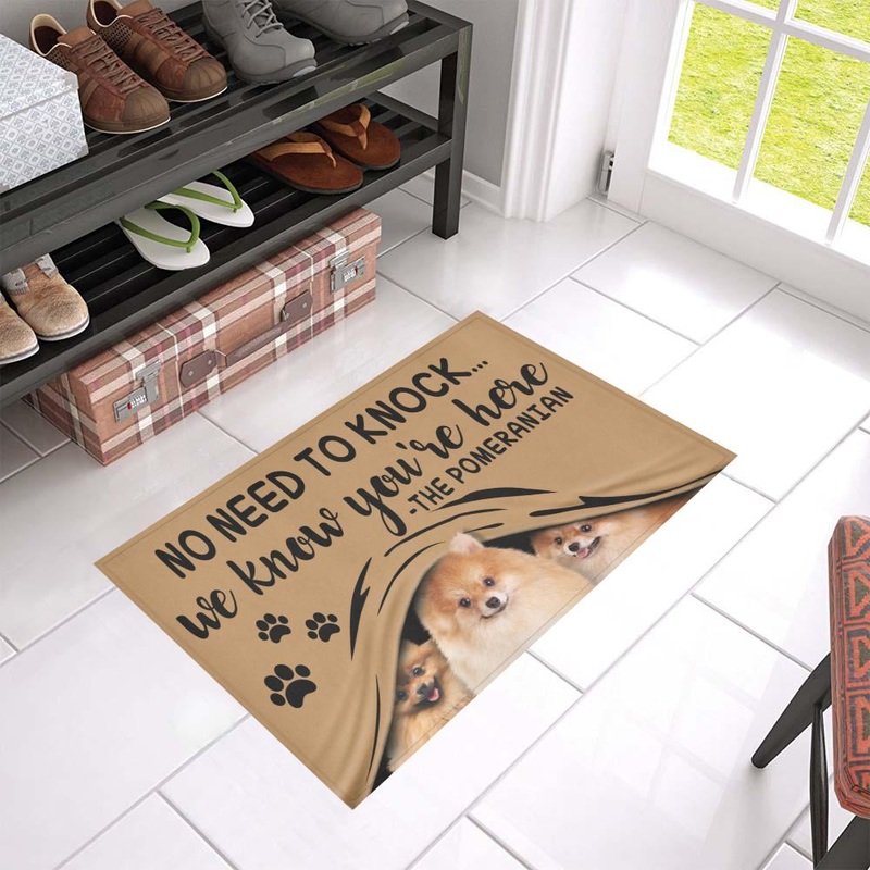 Pomeranian CL09100158MDD Non-slip Door mats