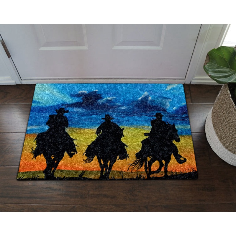 Sunset Cowboy VD05100141D Non-slip Door mats