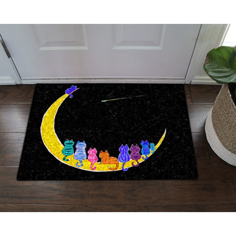 Cat And Moon BT25100047D Non-slip Door mats