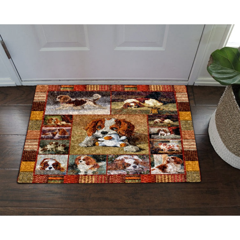 Cavalier King Charles Spaniel Dog CL31100268MDD Non-slip Door mats