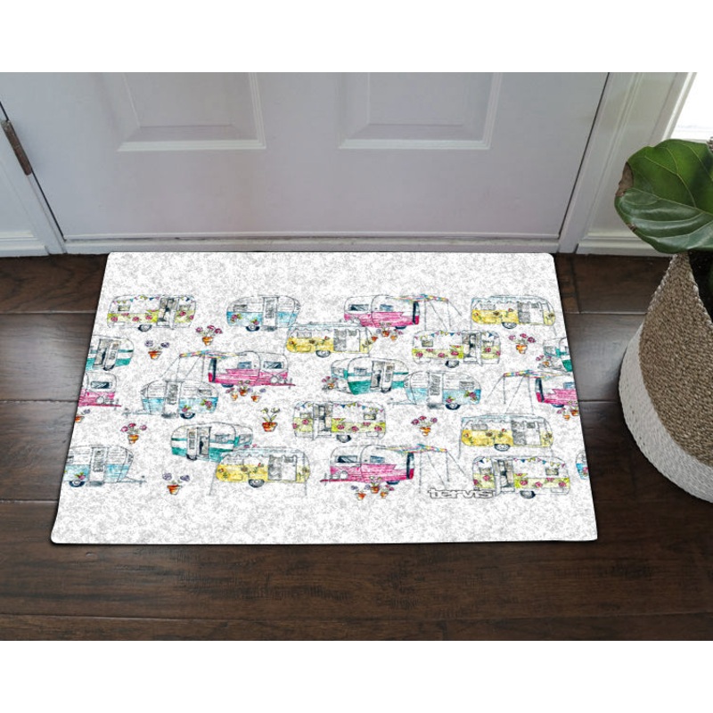 Colorful Camper CL19100135MDD Non-slip Door mats