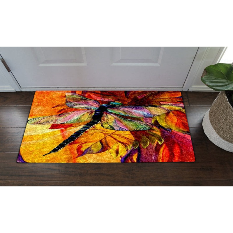 Dragonfly Color HN22100068D Non-slip Door mats