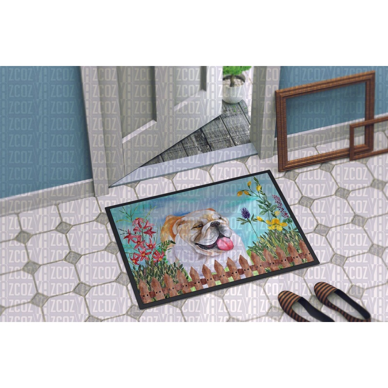 English Bulldog Spring CL22110331MDD Non-slip Door mats
