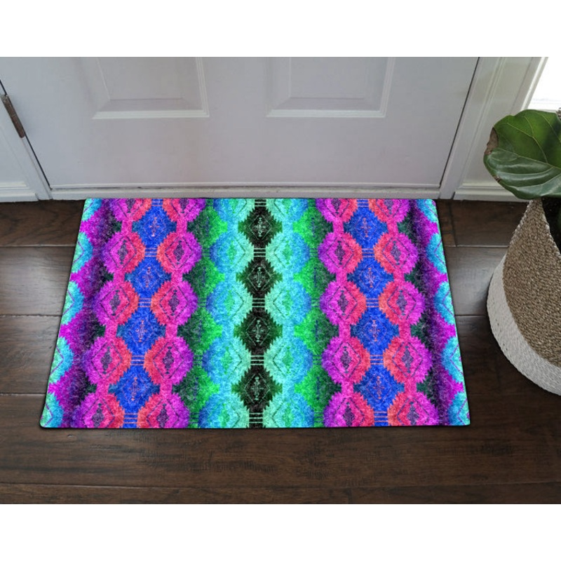 Ethnic Seamless TN260804MM Non-slip Door mats