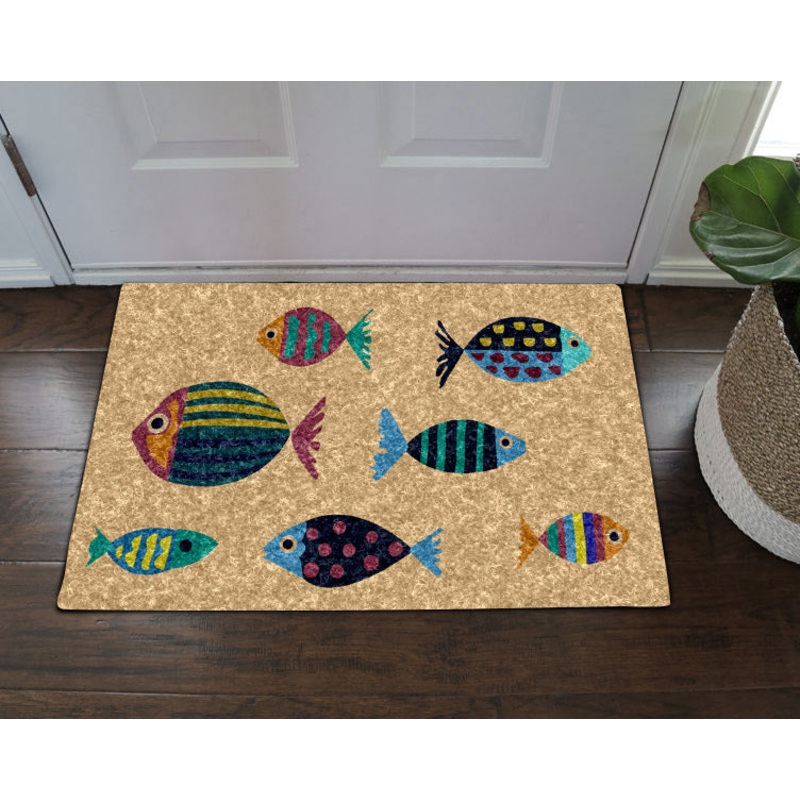 Fish CLM190925D Non-slip Door mats