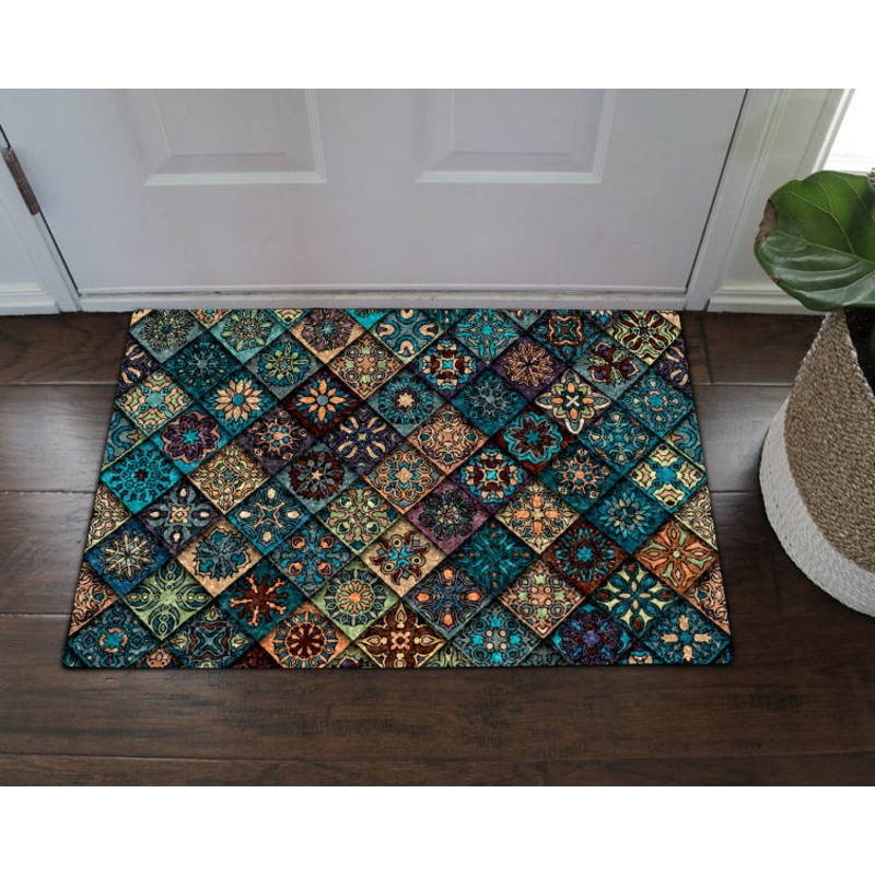 Flower DN03100027D Non-slip Door mats