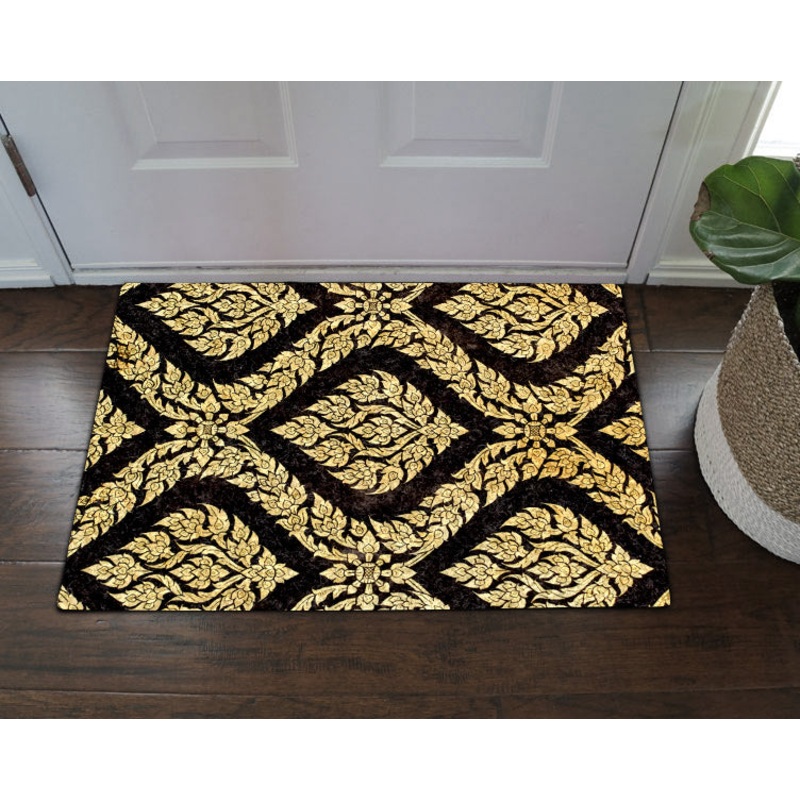 Flower Pattern DN05100072D Non-slip Door mats