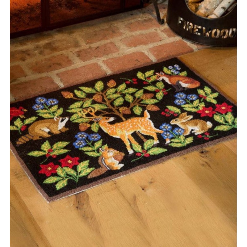 Forest Animals CLT2211043R Non-slip Door mats