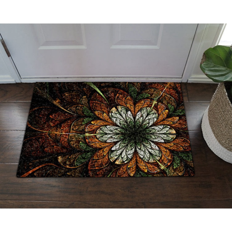 Fractal Art VD16100127D Non-slip Door mats